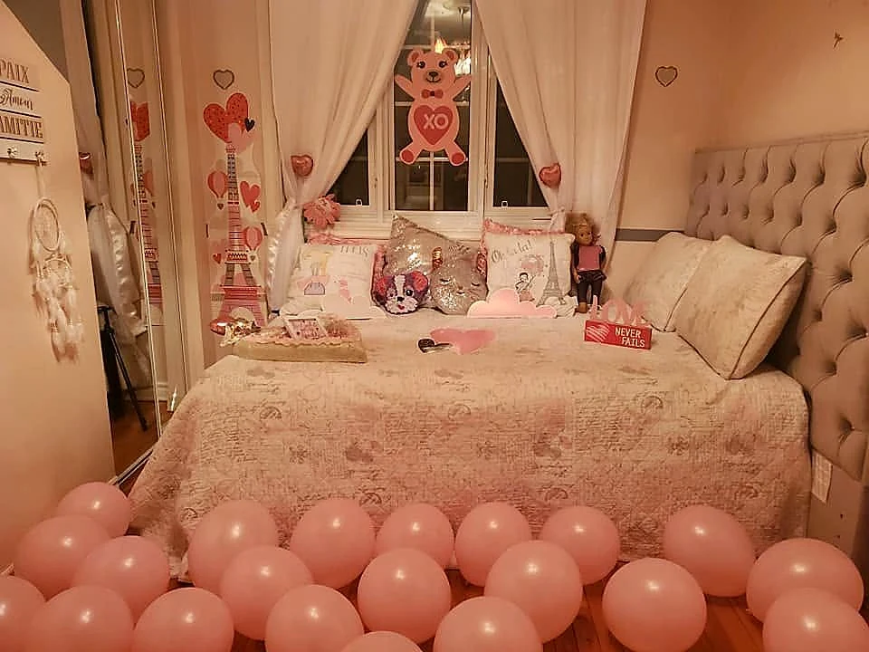 À domicile — Chambre romantique